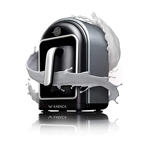 KARACA Hatir Mod Turkish Coffee Machine and Milk Steamer, Automatic One-Button Turkish Coffee Brewing Pot, Serve 5 Cups of Turkish Coffee at One-