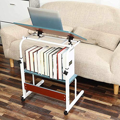 Modern Portable Folding Laptop Table Computer Desk Height Adjustable Writing Desk Bed Side Table Home Office Furniture