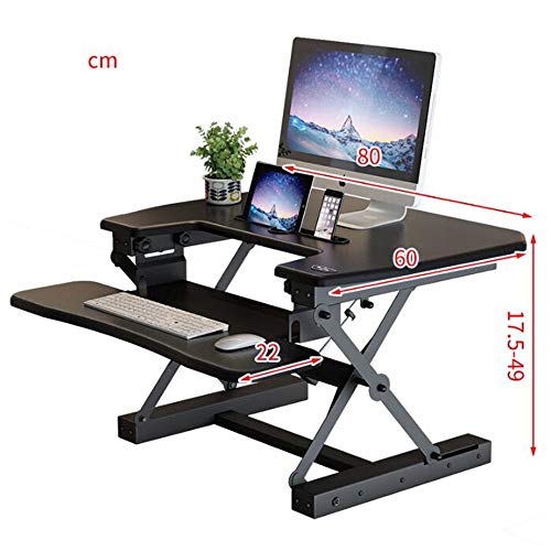 Mu Lazy Table- Electric Stand-Home Office Computer Desk Computer Desk Fashion Folded down