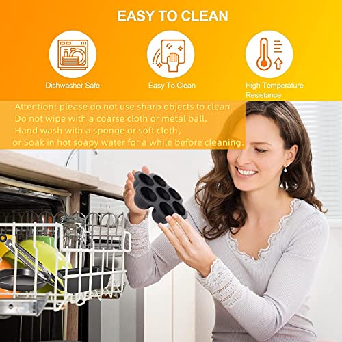 Kaiwuqn Ninja air fryer accessories, Air Fryer Accessories for Ninja Dual AF300UK, AF400UK, &7.6L-9.5L Dual air fryers. Including air fryer rack,