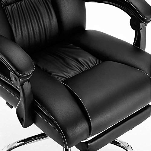Mu Ergonomic Executive Chair Leather Office Chair Home Office Comfortable Adjustable Swivel Computer Desk Chair Office Chair
