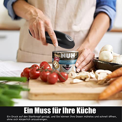 Electric Can Opener, Electric Tin Openers for Arthritic Hands Has A One-button Switch, Which Is Safe to Use And Does Not Hurt Hands, Automatic Ca