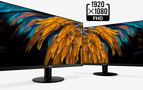 Acer SA270 Bbmipux 27" Full HD (1920 x 1080) IPS Ultra-Slim Edge-to-Edge Monitor with AMD Radeon FreeSync Technology, 1ms VRB, (USB 3.1 Type-C Po