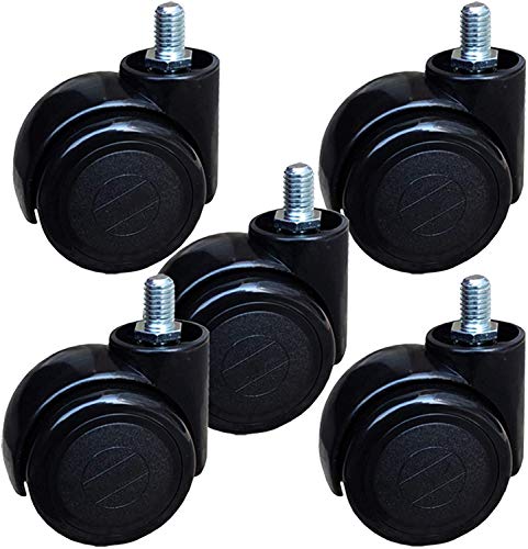 GTYT Office Chair Casters Wheels,2 Inch 50mm PA Swivel Wheels,Computer Chair Castors,Furniture Caster Universal Swivel Chair Wheels,Roller Access