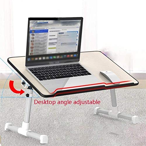 N/A Foldable Computer Desk, Simple Laptop Desk Foldable Dormitory Home Lazy Small Table
