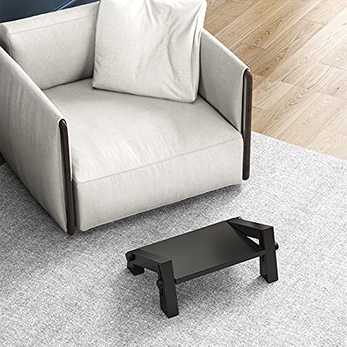 N / B Adjustable Footrest, Ergonomic Desk Footrest, with 6 Adjustable Heights,30° Adjustable Angle of Inclination,Relieve Leg, Knee and Back Pain