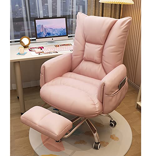 office chair gaming chair computer chair Ergonomic Office Chair,Executive Computer Chair with Padded Armrest and Footrest, Swivel Desk Chair Adju