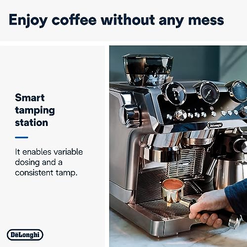 De'Longhi La Specialista Maestro EC9865.M Cold Brew Coffee, Manual Coffee Machine, Cold Extraction Technology, Smart Tamping Station, 8 Hot & Col