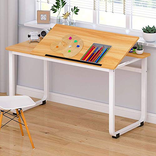 JJDNZ Portable Folding Computer Desk Table Foldable Student Writing Desk Laptop Folding Desk with Adjustable Legs for Small Space Home Office Sch