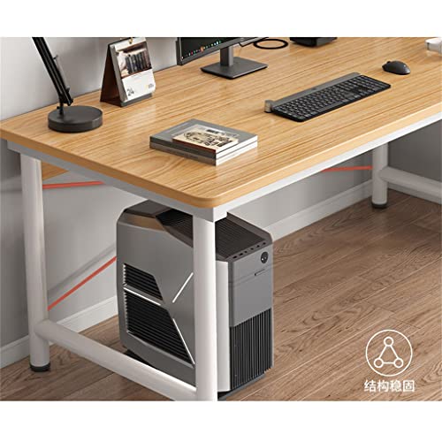 LEIGE Computer Desk Desktop Home Bedroom Workbench Rental House Desk Student Desk Without Chair (Color : D, Size : 80cm)