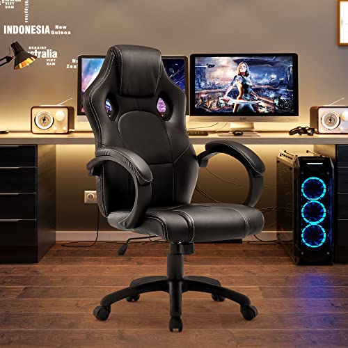 IntimaTe WM Heart Gaming Chair Ergonomic Office Chair Swivel Racing Chair High Back Desk Chair Reclining Computer Chair Executive PC Gamer Chair