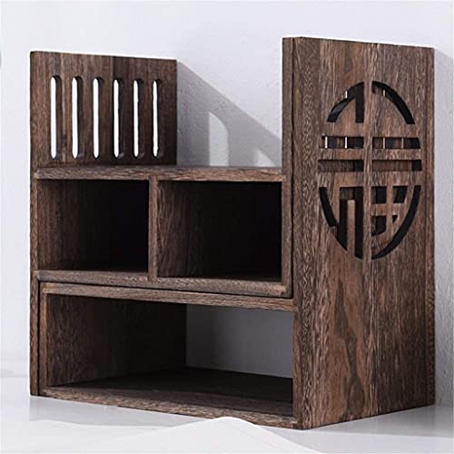 NXYJD Bookshelf, Floor Standing Tree Bookcase in Living Room/Home/Office, Bookshelves Storage Rack for CDs/Movies/Books