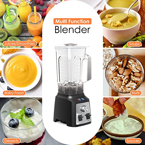 Enfmay Blender Smoothie Maker, 2000W Powerful Blender for Kitchen with 2L BPA-Free Tritan Container, 8 Sharp Blades with 30000 RPM High-Speed Jug