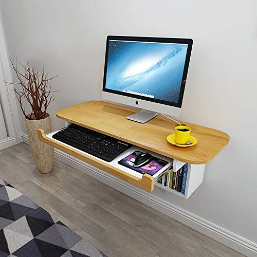 Mu Lazy Table-Folding Table Wood Computer Desk Home Office Furniture 960 * 375 * 331Mm (L*W*H) Save Space