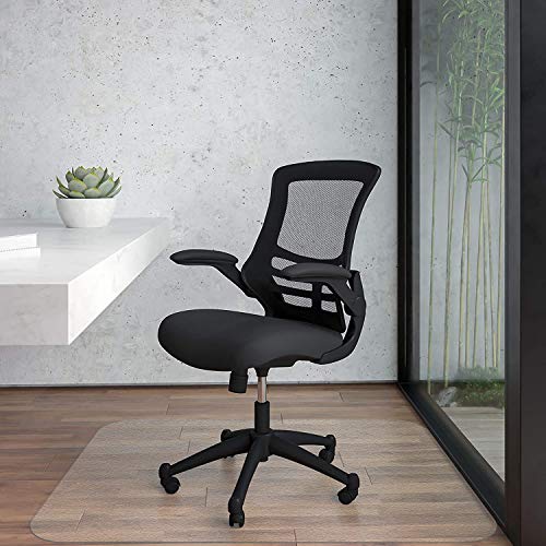 Office Transparent Chair Cushion, Hard Floor Wood Floor use, Rectangular, Straight Edge, to Protect Hard Floors in Homes and Offices 36 x 48 inch