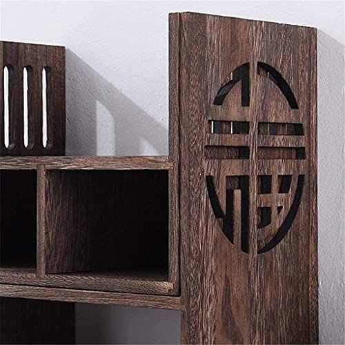 NXYJD Bookshelf, Floor Standing Tree Bookcase in Living Room/Home/Office, Bookshelves Storage Rack for CDs/Movies/Books
