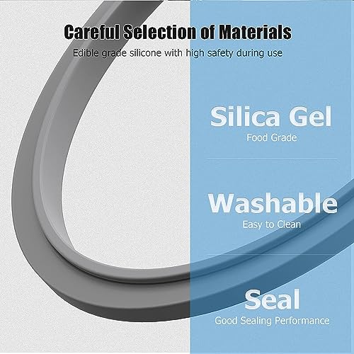 Blender Silicone Gasket Set compatible with Nutribullet blenders 2pcs replacement set