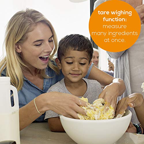 Beurer KS25 Digital Kitchen Scale | With 1.2l weighing bowl | Tare weighing function | Adjustable between kg, g, lb, oz | 3kg weight capacity