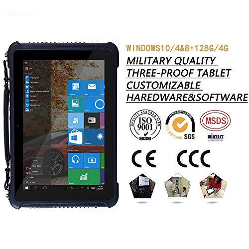 tanstool 10.1-inch full HD tablet 8G Ram 128G Rom industrial grade Windows10Pro system computer Intel core processor 4G LTE call Wi-Fi tablet dua