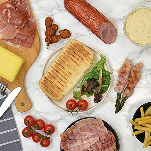 KitchenPerfected Health Grill and Panini Press - Black Steel - E2701BK