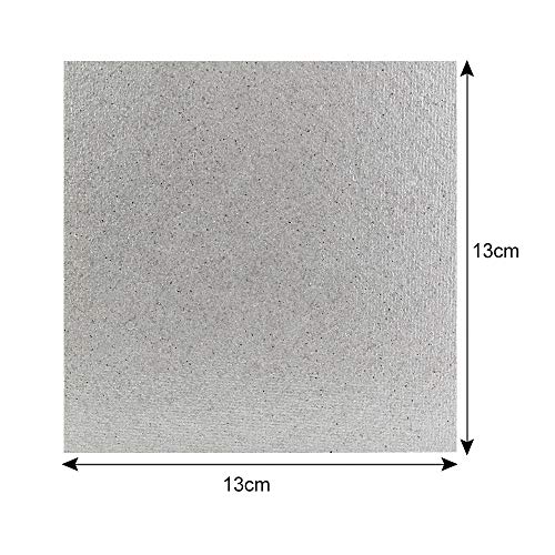 BUZIFU 5 Pcs Microwave Oven Mica Plate Sheet Waveguide Cover Universal Mica Foil Microwave Mica Sheet Mica Plate Microwave Oven Repairing Part fo