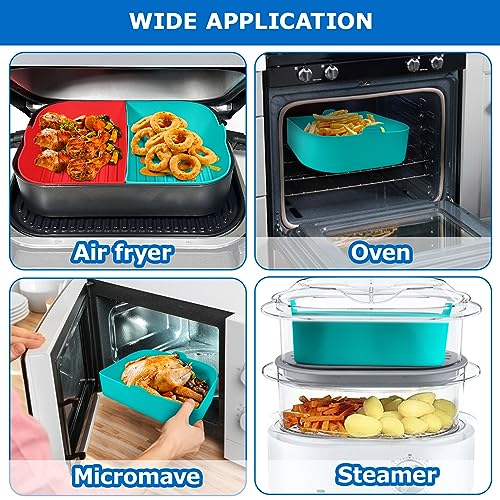 Silicone Liner for Ninja OG751BRN/OG701- Combo Crisper Basket Liner Non-Stick for Ninja woodfire Outdoor Grill Accessories Dishwasher Safe