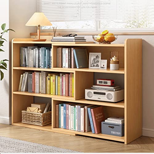 MJWDP Simple Bookshelf Shelf Wall Home Bedroom Storage Cabinet Office Study Bookcase Bookshelf Storage (Color : D, Size : 90cm)