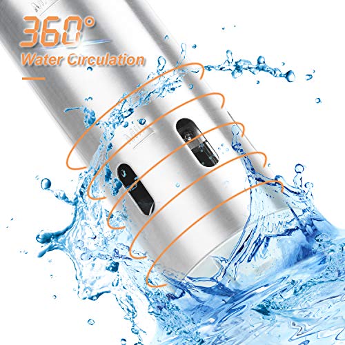 Sous Vide Cooker, 1000W Sous Vide Precision Cooker, Immersion Circulator Sous Vide Machine, Accurate Temperature and Time Control Sous Vide Cookb