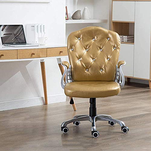 n/a Leisure Chair Computer Chair Fabric Office Chair Backrest Swivel Chair Simple and Comfortable Sedentary Backrest Swivel Chair Fashion Bedroom