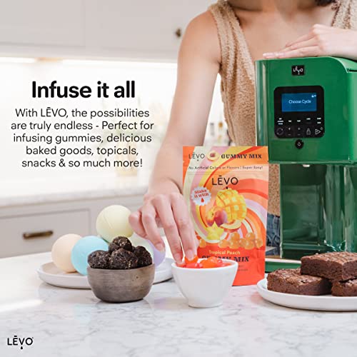 Levo II Herbal Oil Infusion Machine Botanical Extractor Herb Dryer, Decarboxylator, & Oil Infuser Easy Edible Infusion Maker Tinctures, Infused G