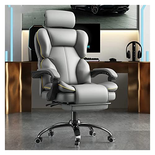 SDFGH Computer Chair Home Boys And Girls Can Adjust The Live Gaming Chair Boss Chair Lazy Swivel Office Chair