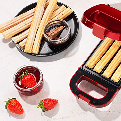 American Originals EK4502AOAR Churro Maker - Non-Stick Easy Clean Dessert Snack Machine, Make 4 Churros in Approx 10 Minutes, Fresh Healthy Spani