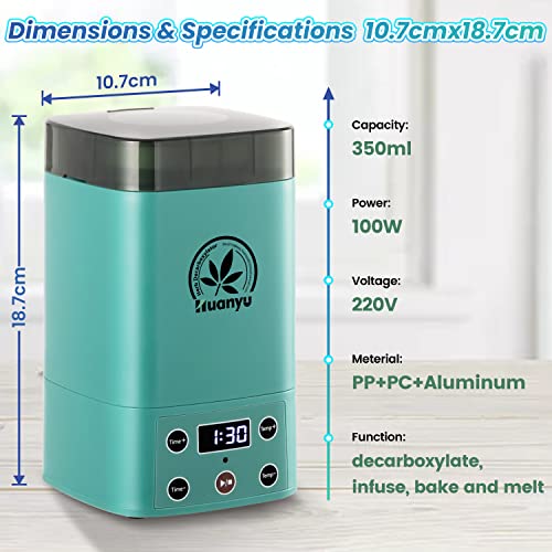 Huanyu Decarboxylator for Herbs Herbal oil Infusion Machine Butter Oil Infuser