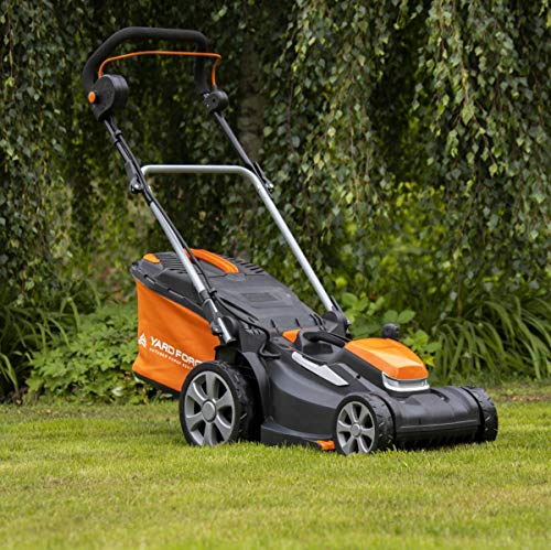 Yard Force 40V 37cm Cordless Lawnmower with lithium ion battery & quick charger LM G37A - GR 40 range