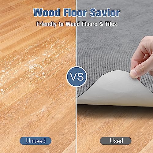 Corduroy Chair Mat for Hardwood Floor, 55"x35" Office Chair Mat Desk Chair Mat for Rolling Chair, Large Anti-Slip Backing Low-Pile Office Rug Flo