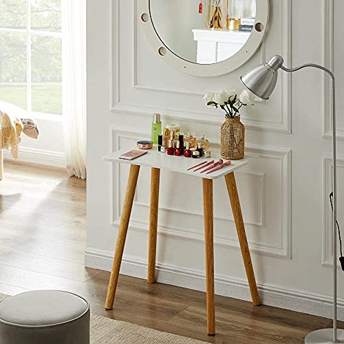 Laptop Desk Writing Desk Wooden Home Office Console Modern Minimalist Dressing Table Can Be Used As Computer Desk/Study Desk/Writing Desk/Game Ta