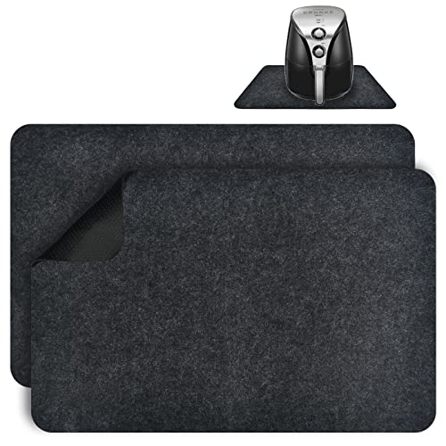 Heat Resistant Mat, TMBMLPP 2Pcs Heat Resistant Mat for Air Fryer, Kitchen Appliance Non-Slip Mat, Air Fryer Mat,Air Fryer Heat Resistant Mat, Ki