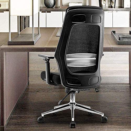 LEIGE Ergonomic Office Chair with Lumbar Support, Adjustable Armrests, Height Adjustable, Black