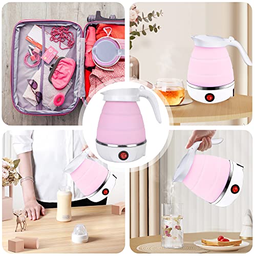 Foldable Kettle Foldable Electric Kettle: Foldable Travel Kettle, Collapsible Electric Kettle, Portable Travel Kettle, Collapsible Kettle with Se