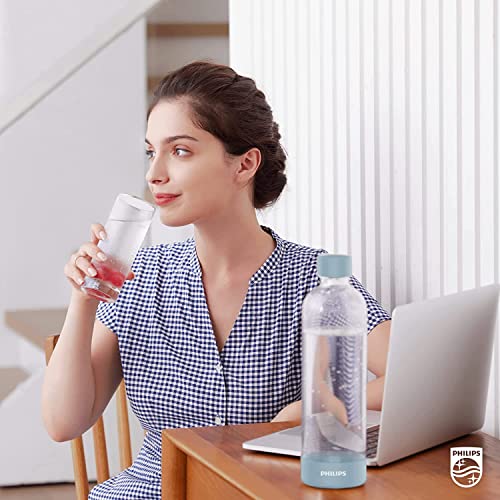 Philips Sparkling Water Maker Soda Maker Machine for Home Carbonating with BPA free PET 1L Carbonating Bottle, Compatible with Any Screw-in 60L C