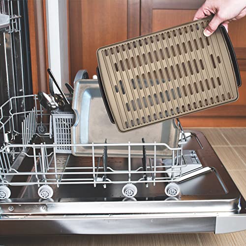 George Foreman 25850 Smokeless Electric Grill, Indoor BBQ and Griddle Hot Plate with Built In Drip Tray, Black