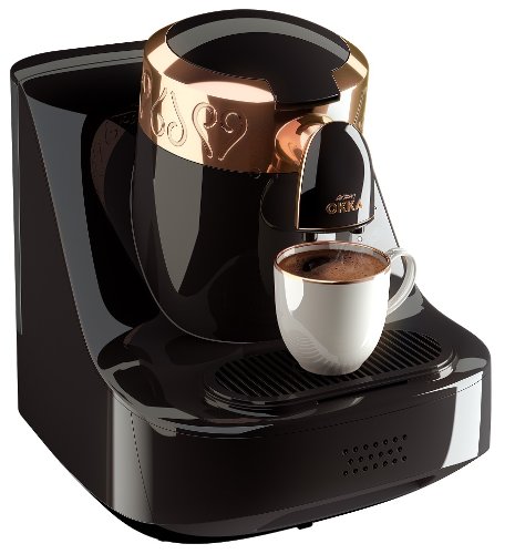 Arzum OK001 Automatic Turkish Coffee Machine, 710 W, 1 Liter, Black/Copper