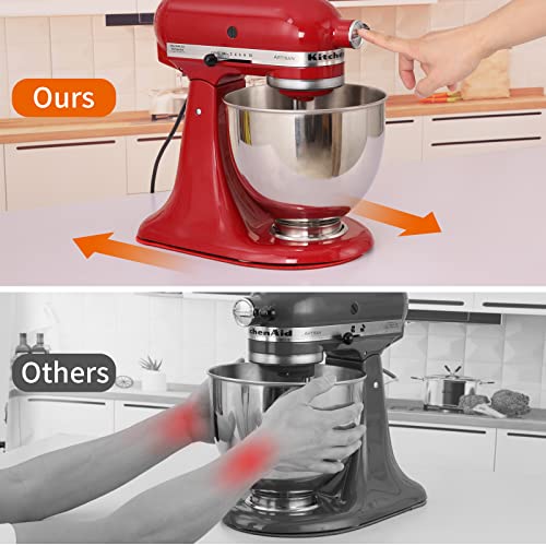 Mixer Sliding Mat for KitchenAid Stand Mixer, Gdrtwwh Mixer Mover Mat Kitchen Appliance Mats Compatible with KitchenAid 6.5-8 Qt Bowl Lift Stand