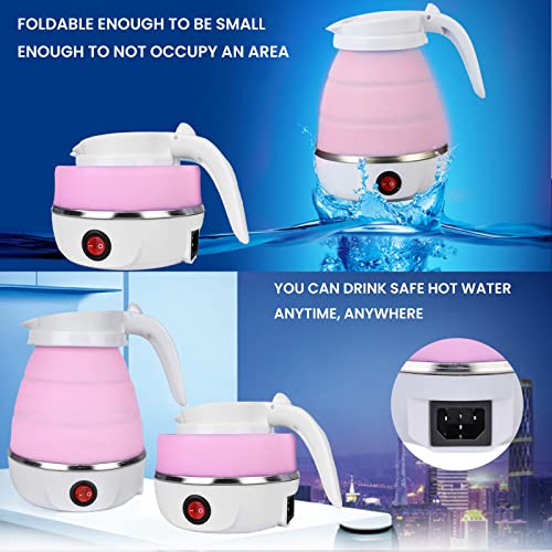 Foldable Kettle Foldable Electric Kettle: Foldable Travel Kettle, Collapsible Electric Kettle, Portable Travel Kettle, Collapsible Kettle with Se
