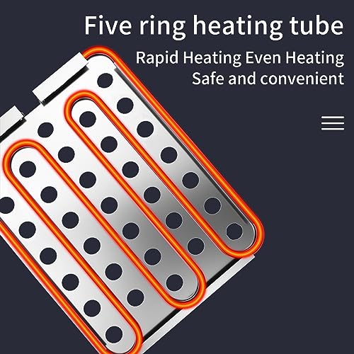 Commercial Deep Fryer Stainless Steel Electric Fryer Dual Tank 20L 3000Wx2 with Lids