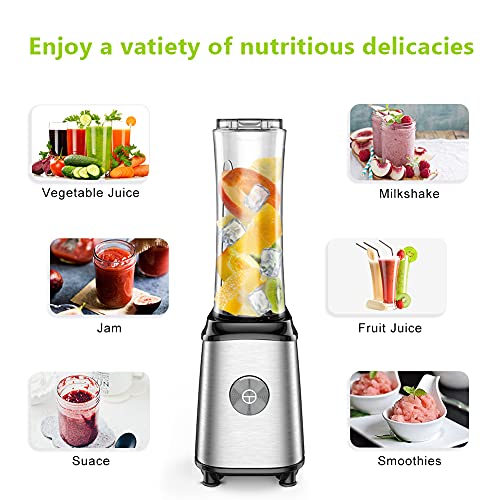 Personal Blender, Smoothie Blender Single Serve Small Blender for Juice Shakes and Smoothie, UK Plug