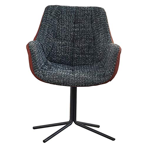 office chair gaming chair computer chair Fabric Leisure Chair Swivel Chair, Sofas Lounge Chair Living Room Chair with Metal Base, for Bedroom, of