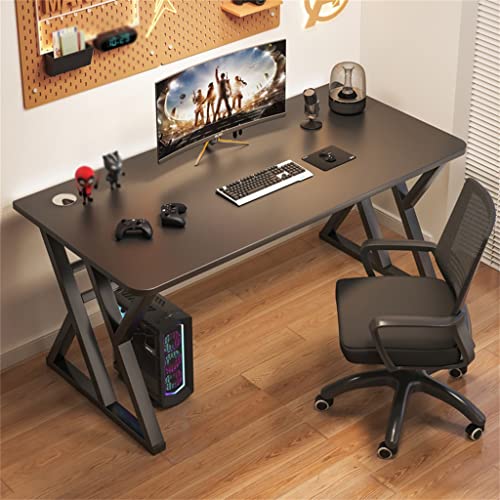 JYDQM Home Desktop Computer Desk Office Desk Bedroom Student Study Desk Writing Desk Without Chair (Color : D, Size : 140cm)