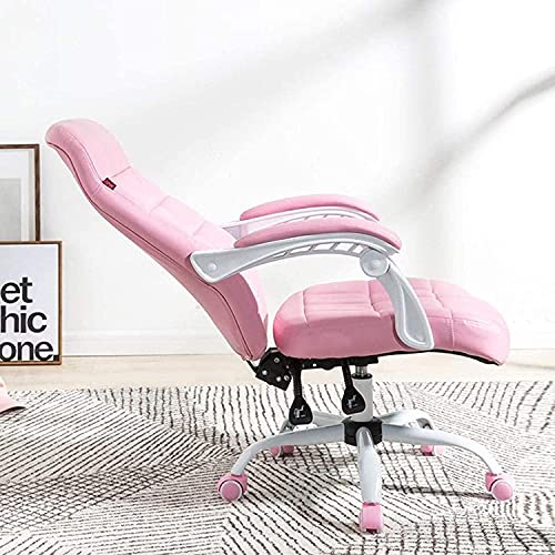 MU Office Chair Computer Chair Home Office Chair Reclining Office Chair Girls Cute Bedroom Computer Chair Lying Sleeping
