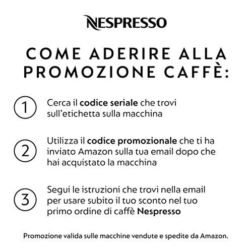 De'Longhi Nespresso Inissia EN 80.B - coffee machine - 19 bar -0.8 liters, black